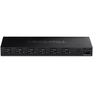 TRENDnet TPI-06 Managed Rackmount Power Distribution Unit, 6-outlet, Hive enabled